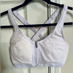Victoria’s Sport lavender sports bra. Size 34DD.